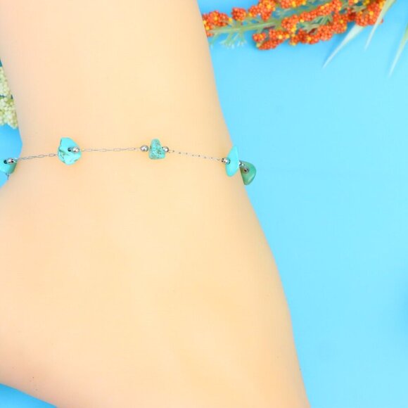 Elegant Handmade Anklet – Perfect for Women & Girls | Ideal Gift Option, DYC1883 - Picture 4 of 8